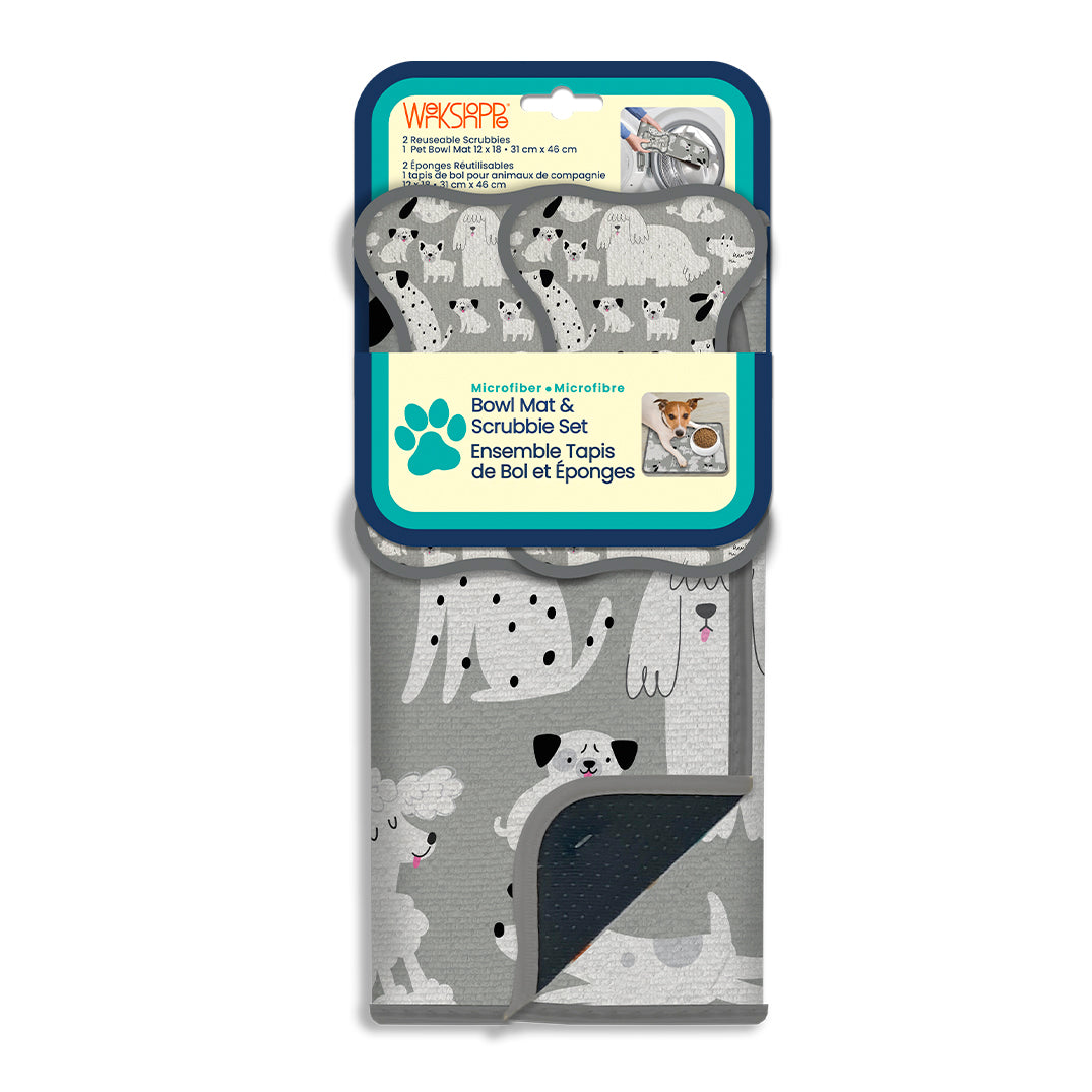 Mat & Scrubbie Set