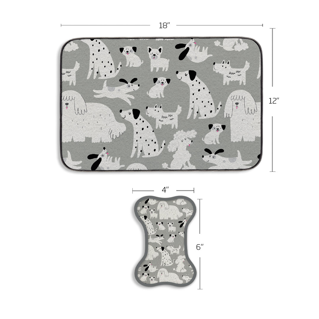 Mat & Scrubbie Set