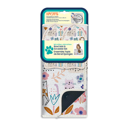 Mat & Scrubbie Set