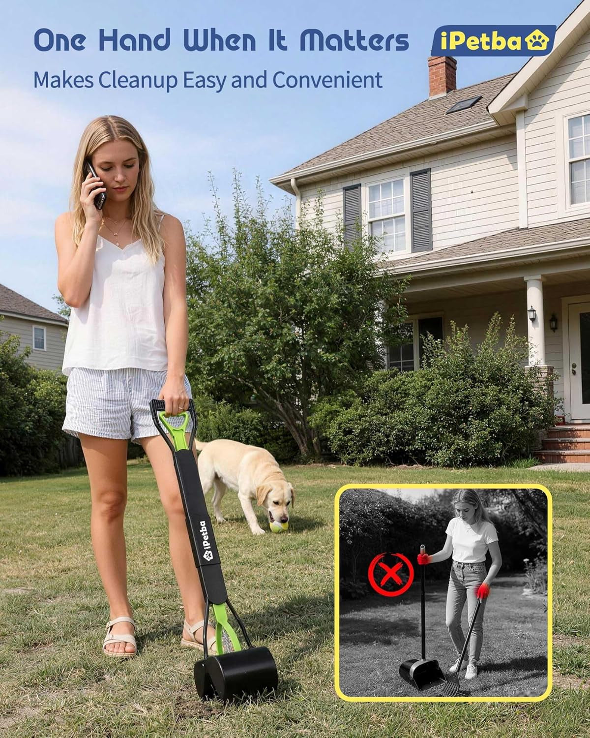 Long Handle Pooper Scooper