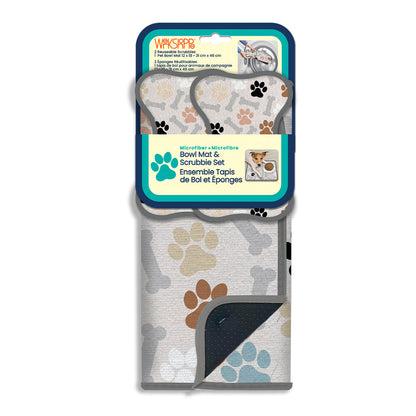 Mat & Scrubbie Set
