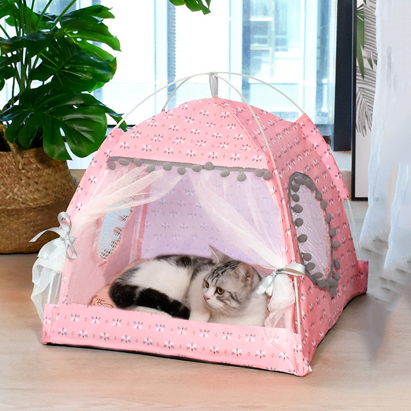 Calming Pet Tent Bed