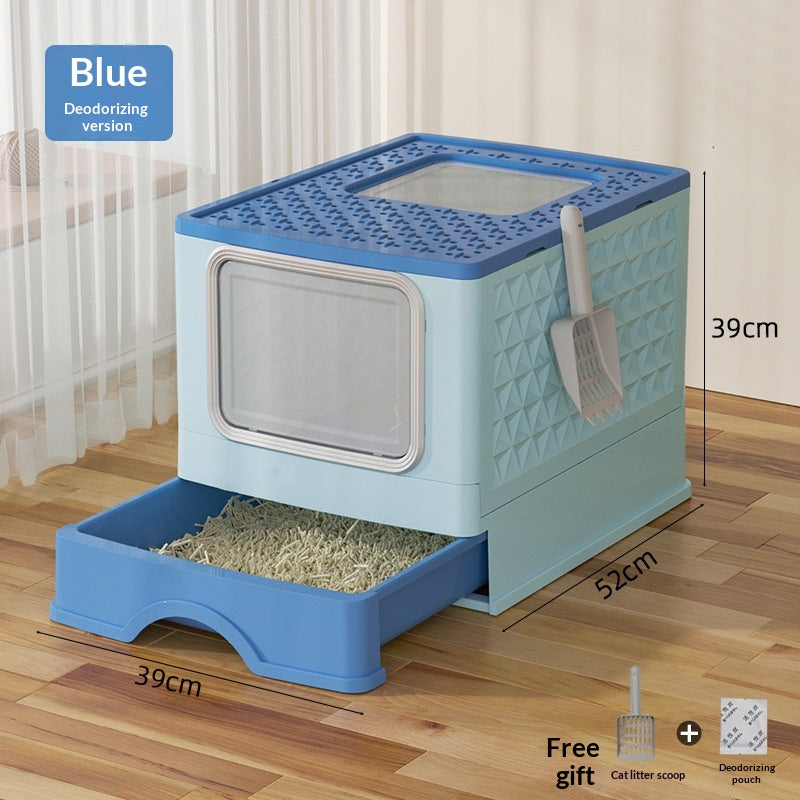 Foldable Cat Litter Box