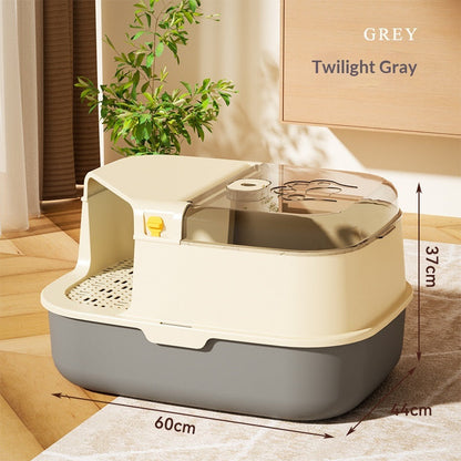 Enclosed Cat Litter Box