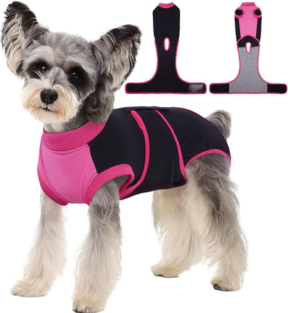 Female Dog Recovery Suit — Post-Spay & Surgery Coverage, Soft & Breathable (XS–2XL)
