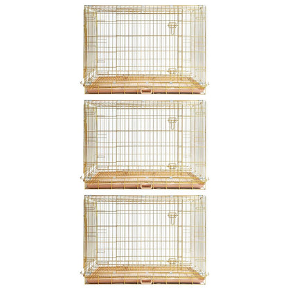 Collapsible Dog Crate — Escape-Proof, Foldable Metal Crate for Training & Travel