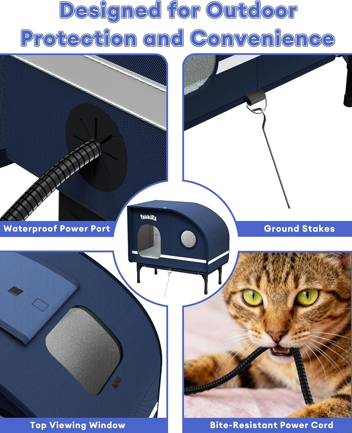 Heated Outdoor Cat House