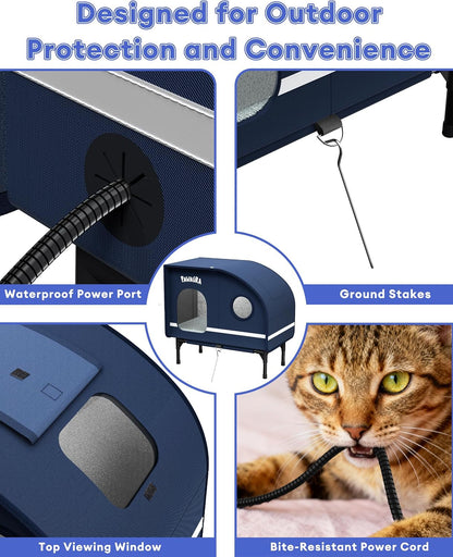 Heated Outdoor Cat House