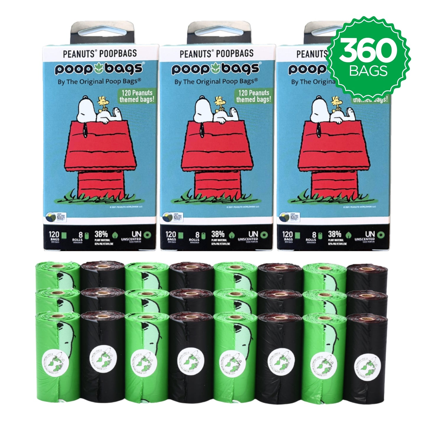 Leash Roll Poop Bags