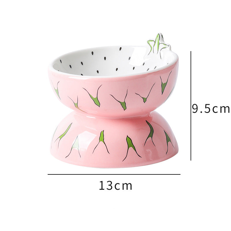 Ceramic Raised Cat Bowl