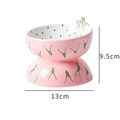Ceramic Raised Cat Bowl