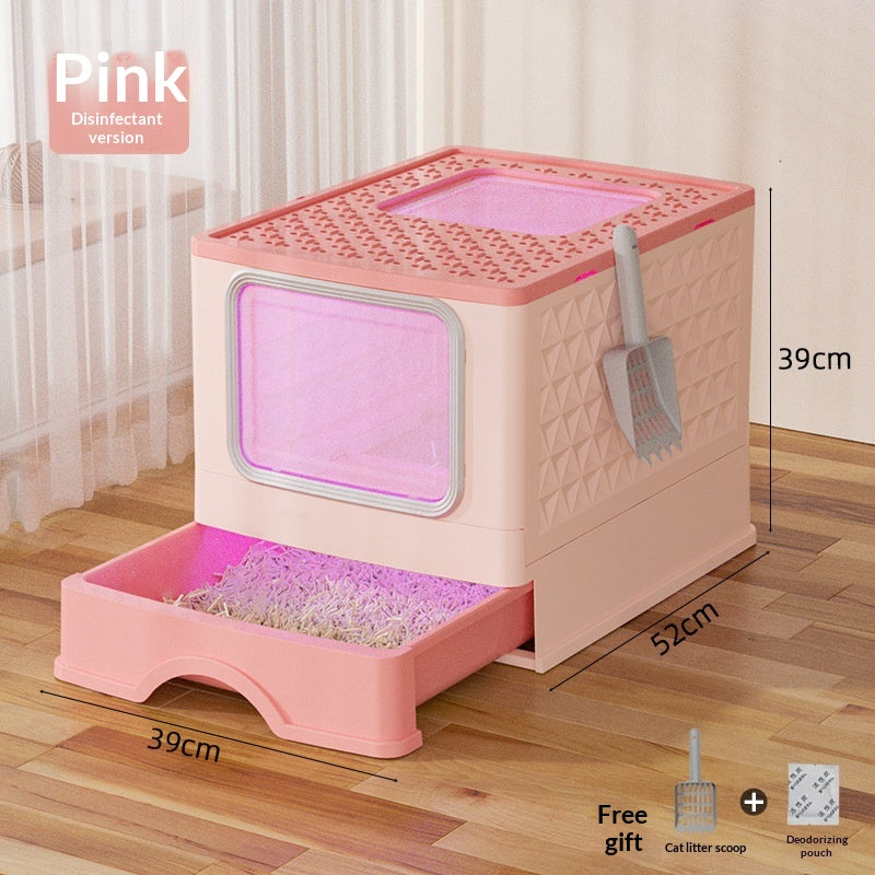 Foldable Cat Litter Box