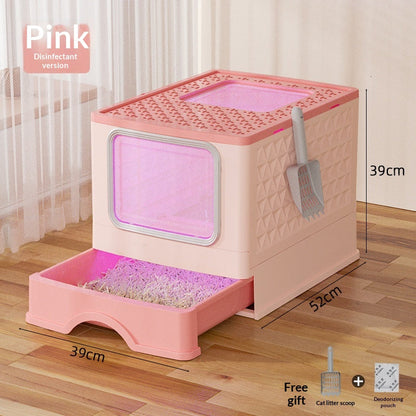 Foldable Cat Litter Box
