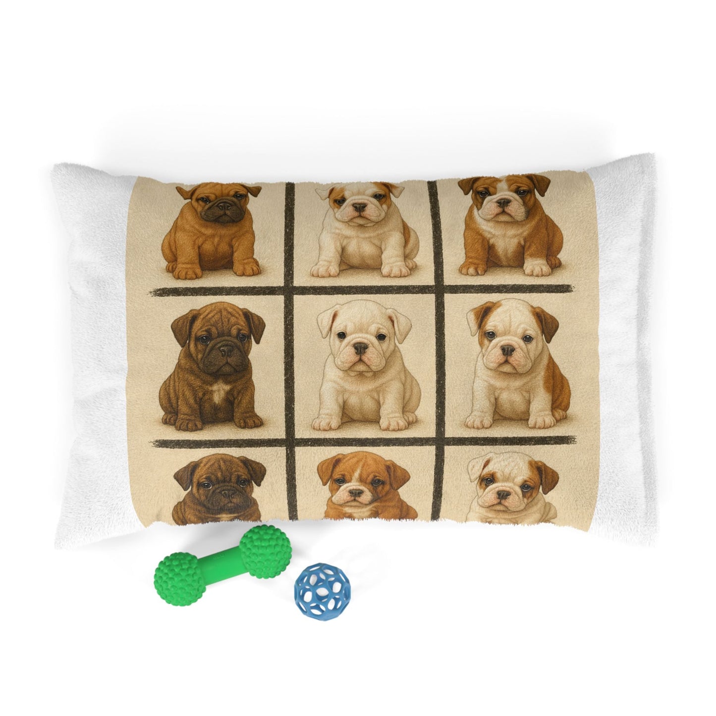Plush Dog Bed