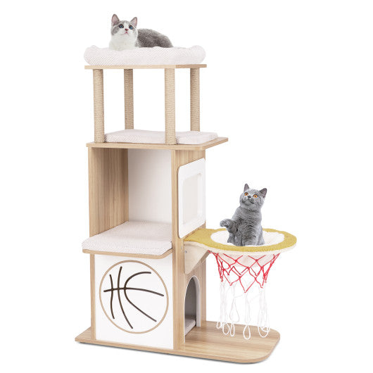 Wooden Cat Tree