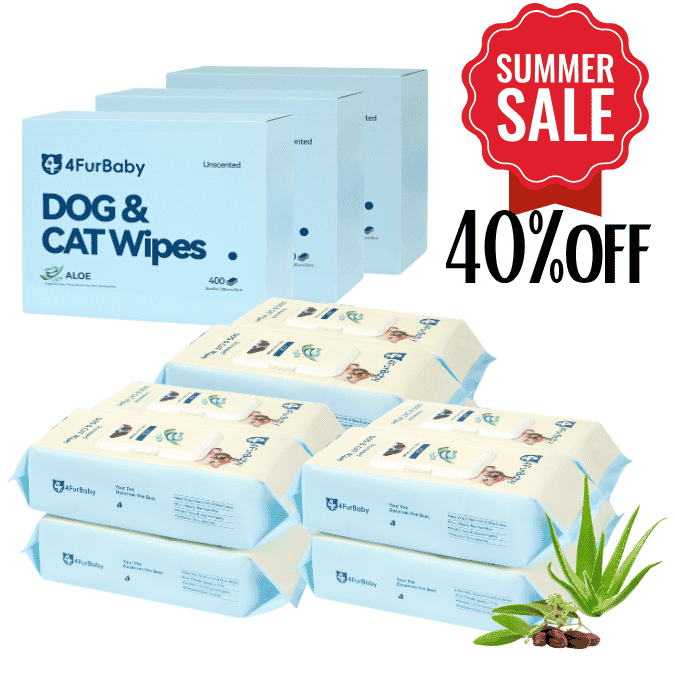 Dog & Cat Grooming Wipes