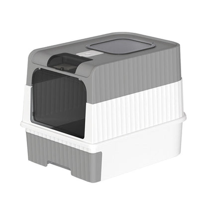 Enclosed Cat Litter Box.