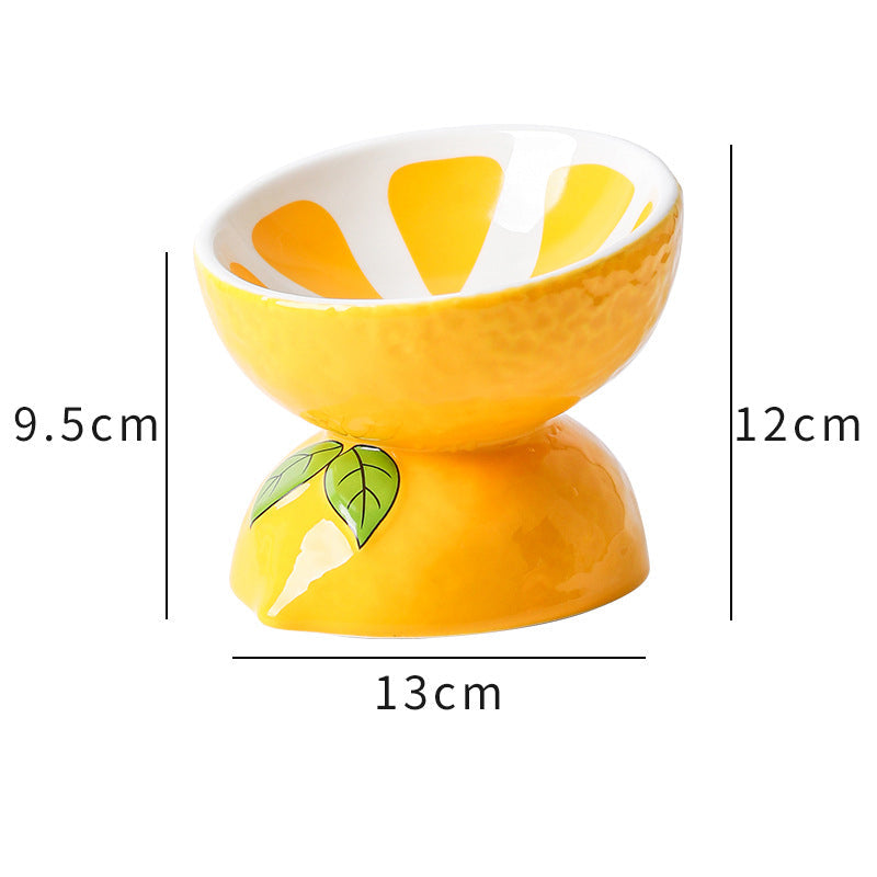 Ceramic Raised Cat Bowl