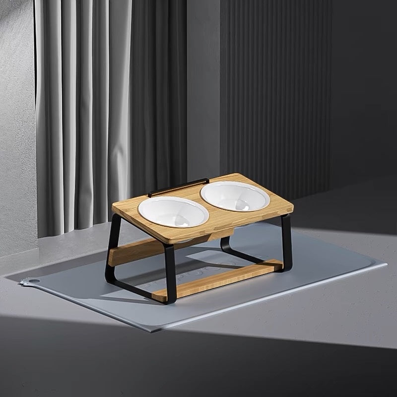 Ceramic Double Bowl