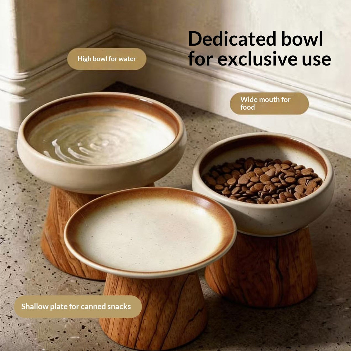 Ceramic Food Dish Bowl
