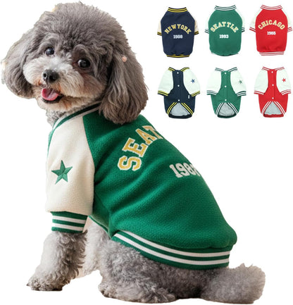 Warm Dog Varsity Jacket