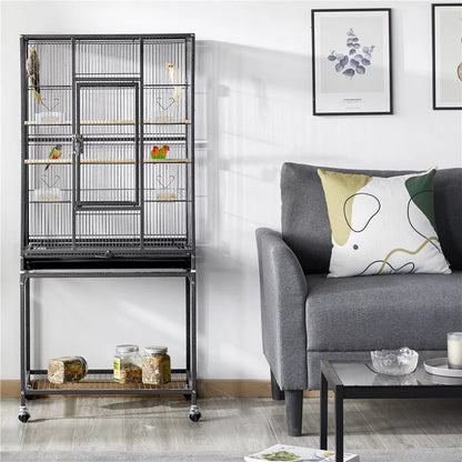 Rolling Bird Cage