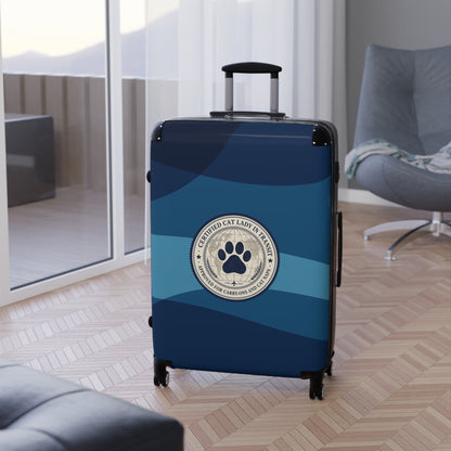 Cat Lady Hard-Shell Suitcase