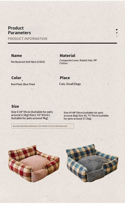 Washable Pet Bed