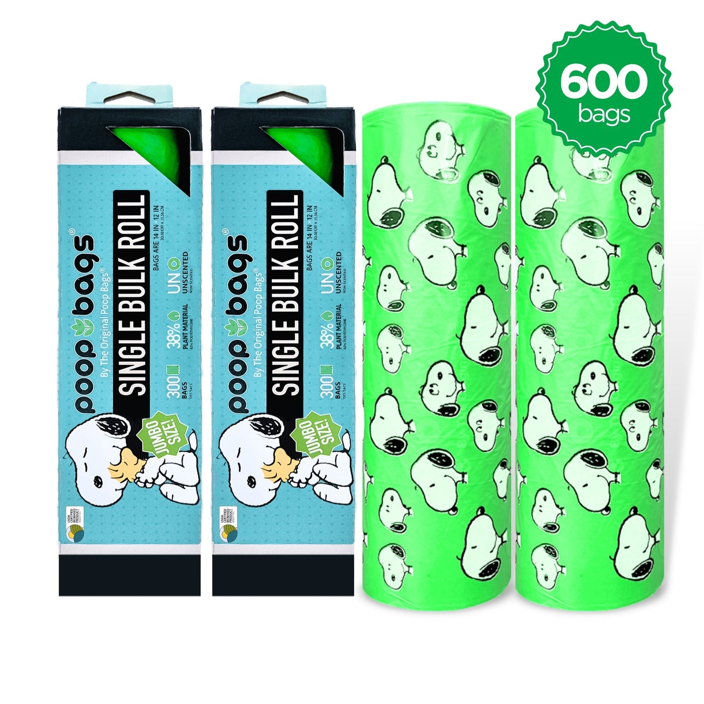 Jumbo Roll Poop Bags