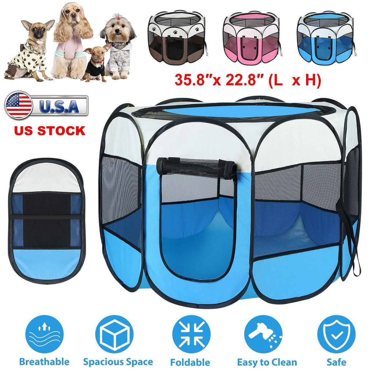 Pet Tent Pen/Kennel