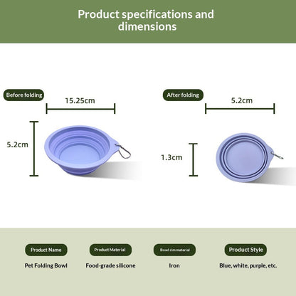Silicone Pet Bowl