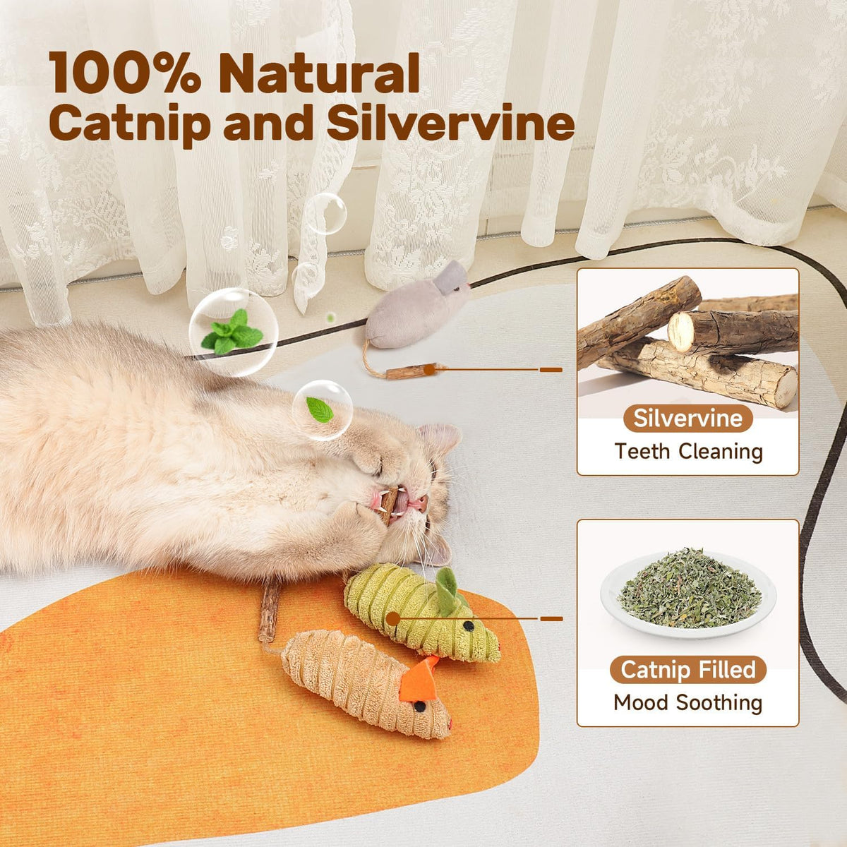 Cat Toys  Squeak Mice