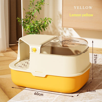 Enclosed Cat Litter Box