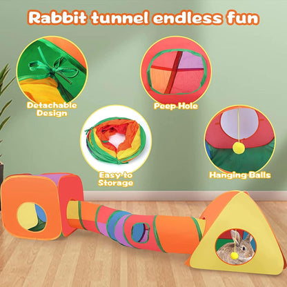 Rabbit Tunnel Toy