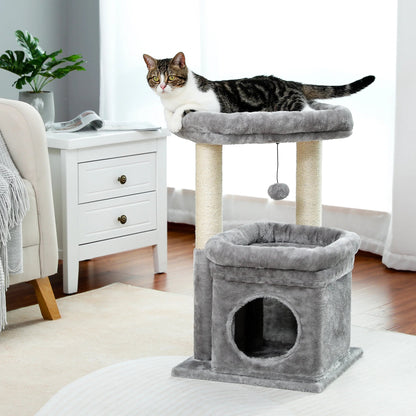 Gray Cat Tree