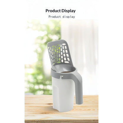 Integrated Cat Litter Scoop