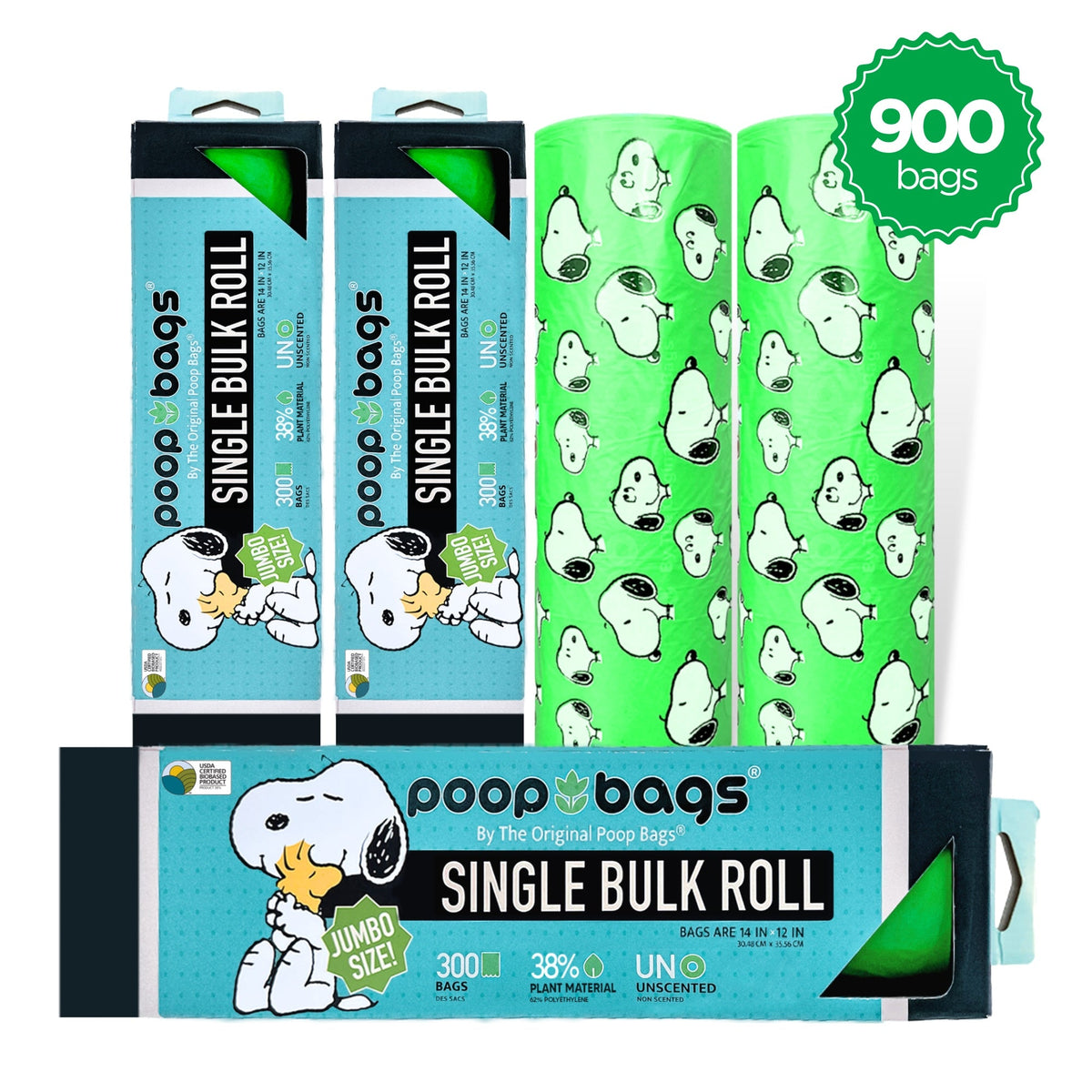 Jumbo Roll Poop Bags
