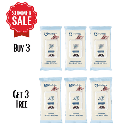 Dog & Cat Grooming Wipes