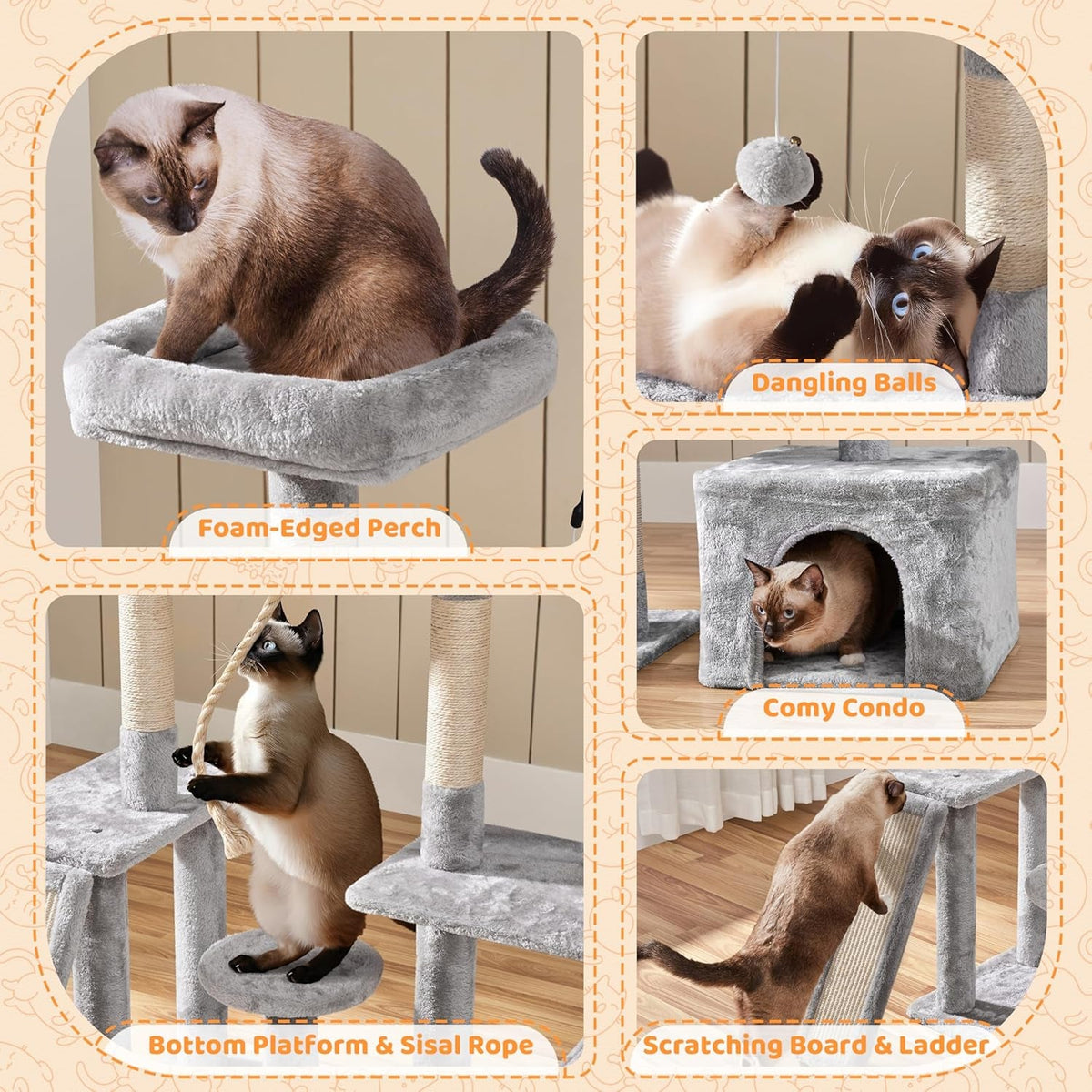 Rotatable Cat Tree