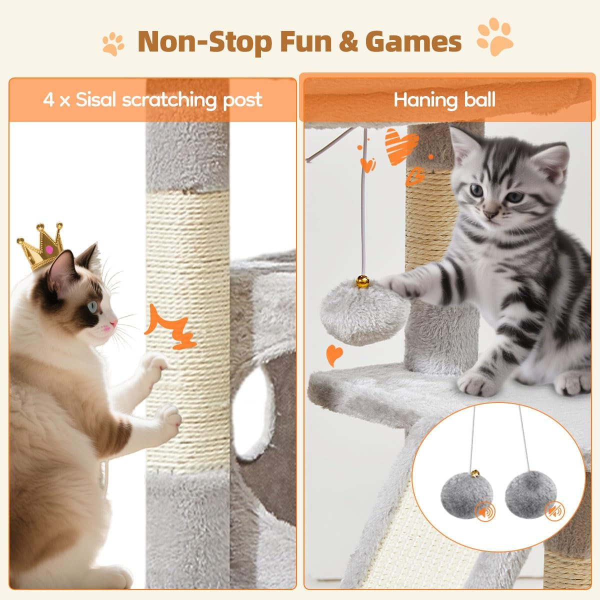 38-Inch Cat Tree