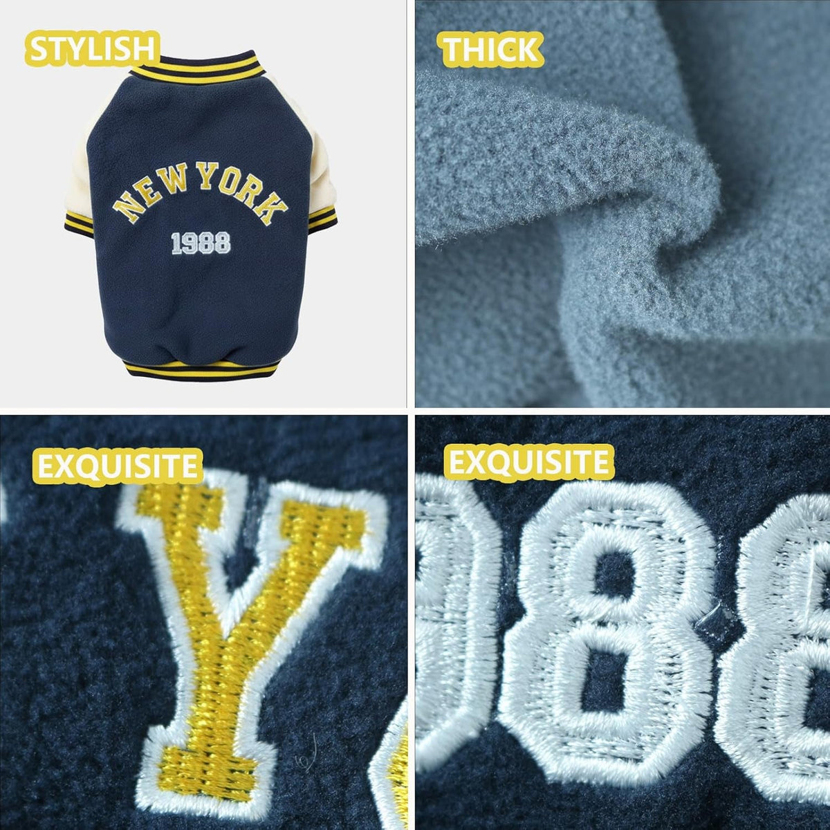 Warm Dog Varsity Jacket