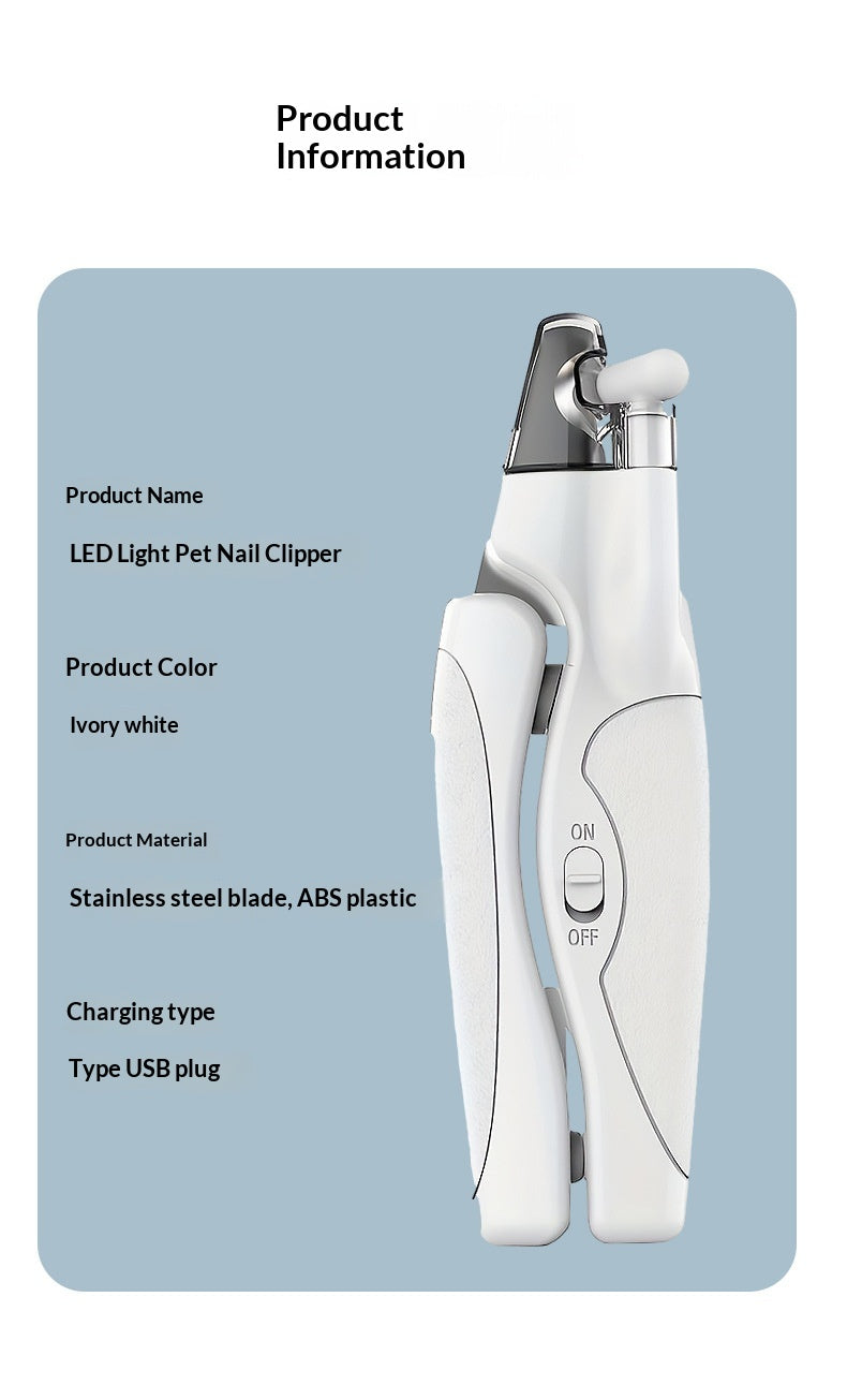 Rechargeable Pet Nail Clipper