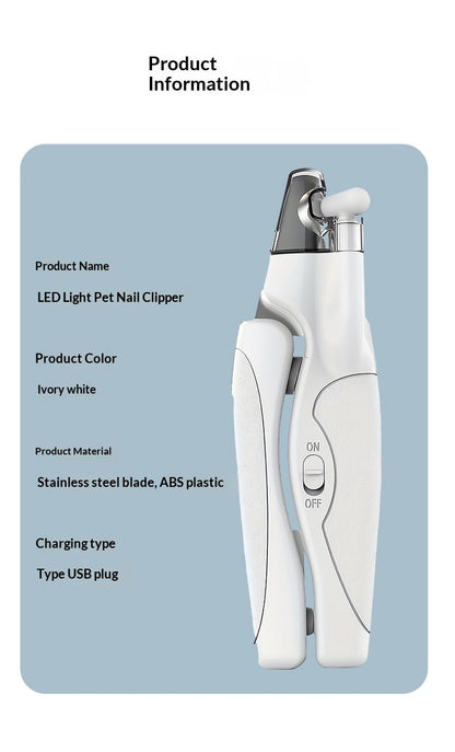 Rechargeable Pet Nail Clipper