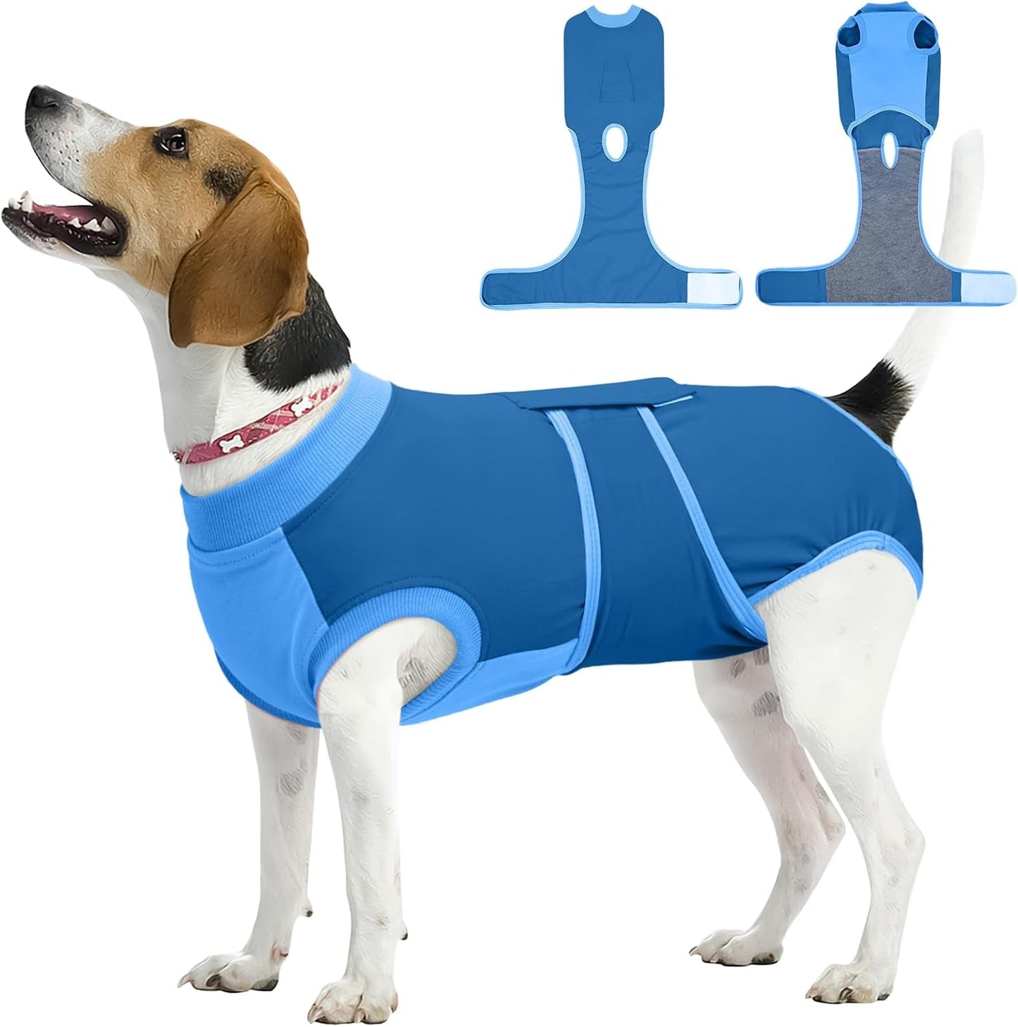 Female Dog Recovery Suit — Post-Spay & Surgery Coverage, Soft & Breathable (XS–2XL)