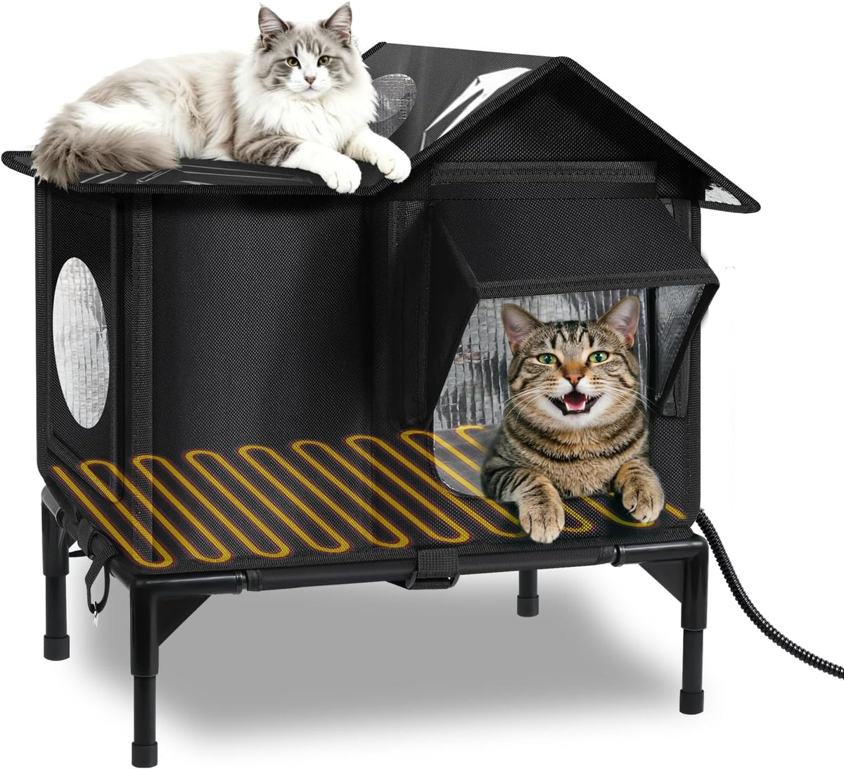Heated Outdoor Cat House