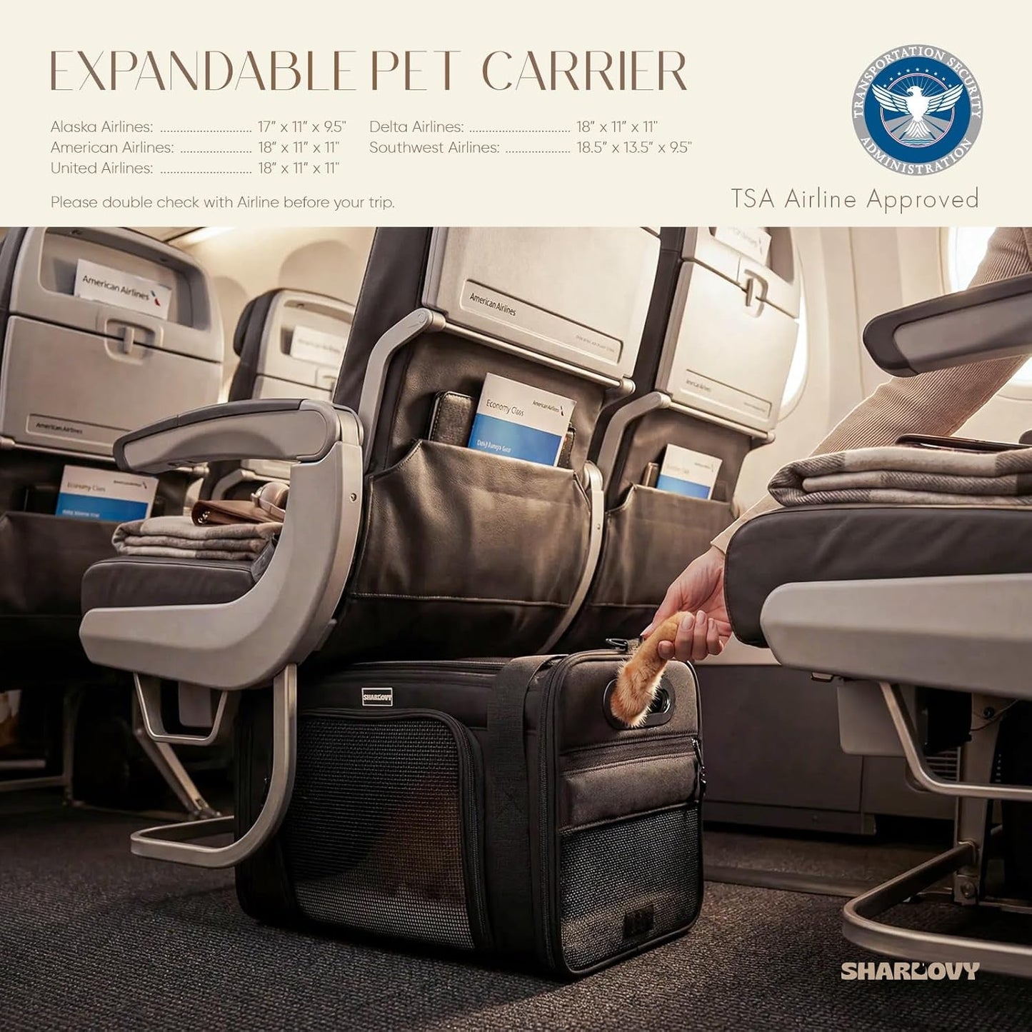 Expandable Pet Carrier