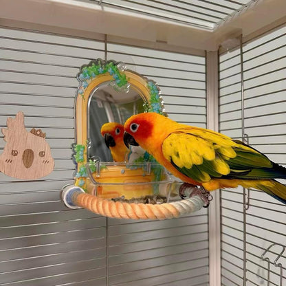 Bird Rope Perch Stand