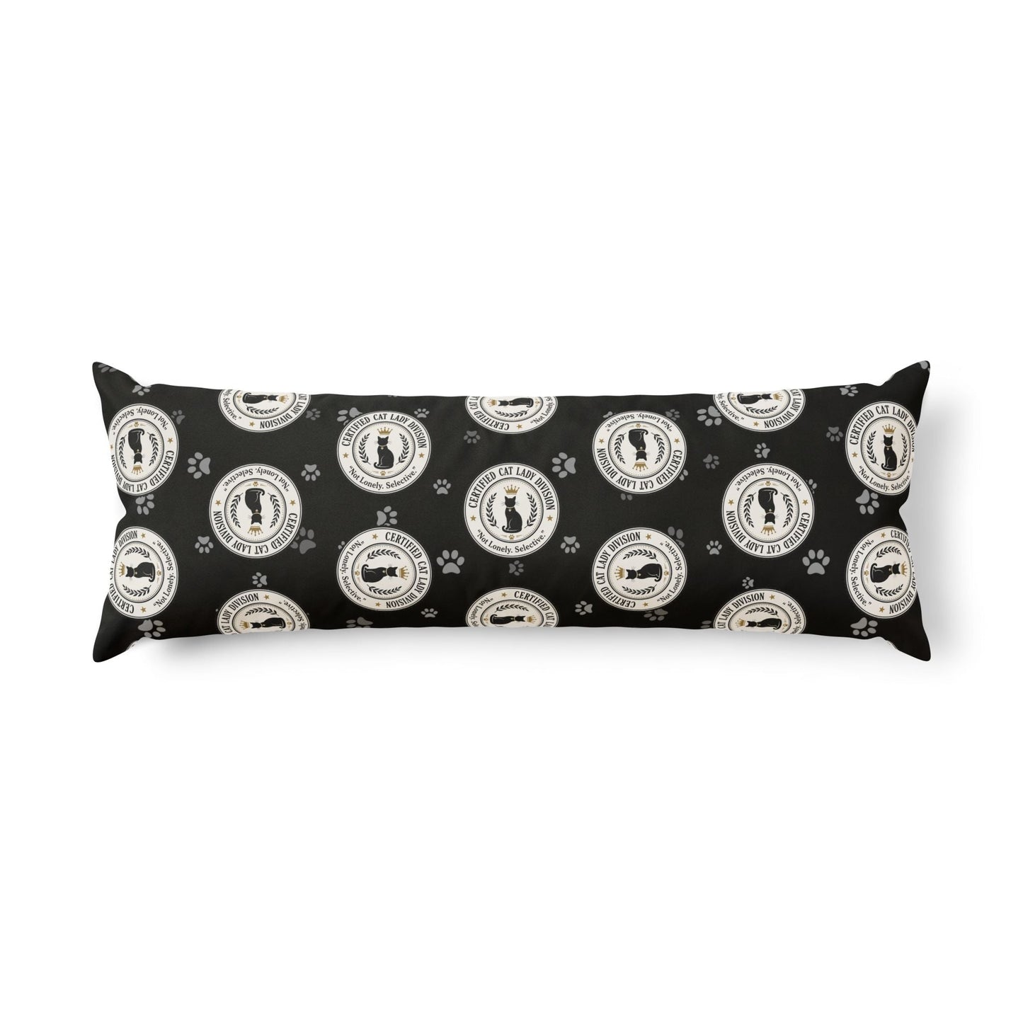 Certified Cat Lady Body Pillow