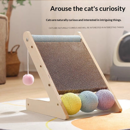 Wall-Mounted Cat Scratcher