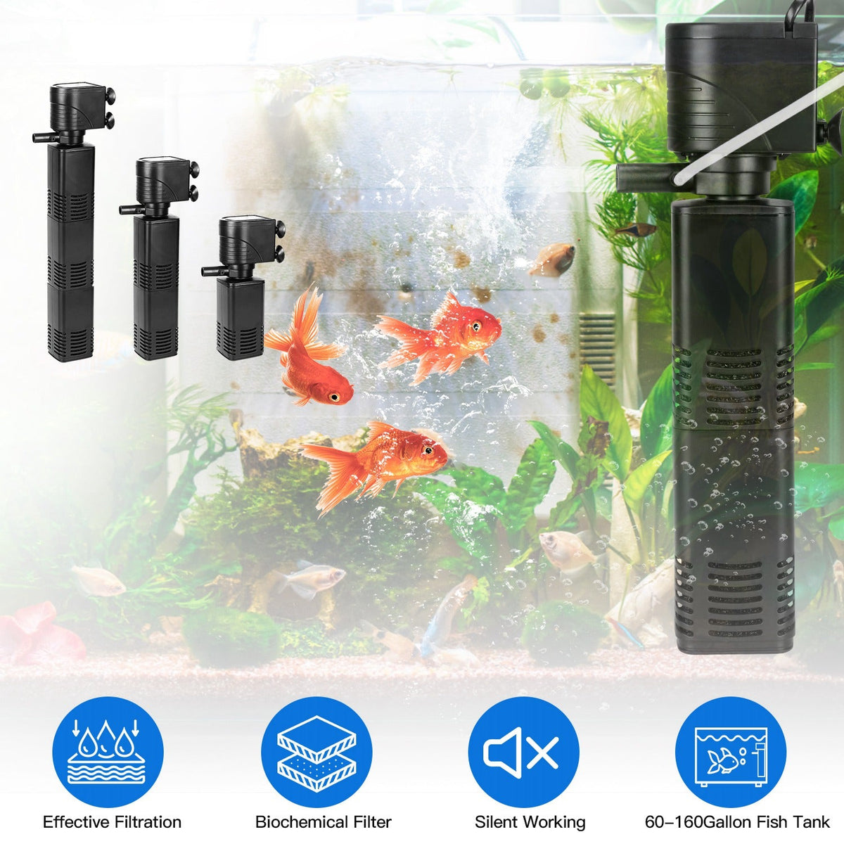 Submersible Aquarium Filter